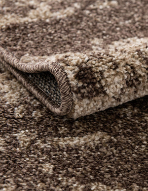 Brown 5' 3 x 8' Del Mar Rectangle Area Rug 100% Polypropylene Easy Clean Stain Resistant Vivid Modern Carpet Mat for Home Decor Interior Designing for Sale at Rug Engine