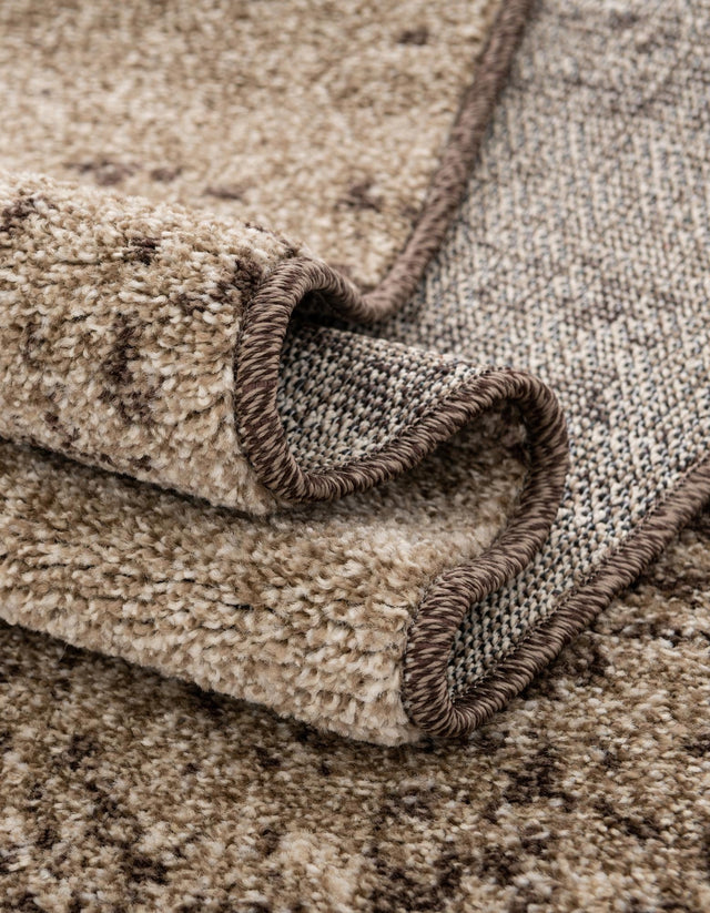 Brown 6' 1 x 9' Del Mar Rectangle Area Rug 100% Polypropylene Easy Clean Stain Resistant Vivid Modern Carpet Mat for Home Decor Interior Designing for Sale at Rug Engine