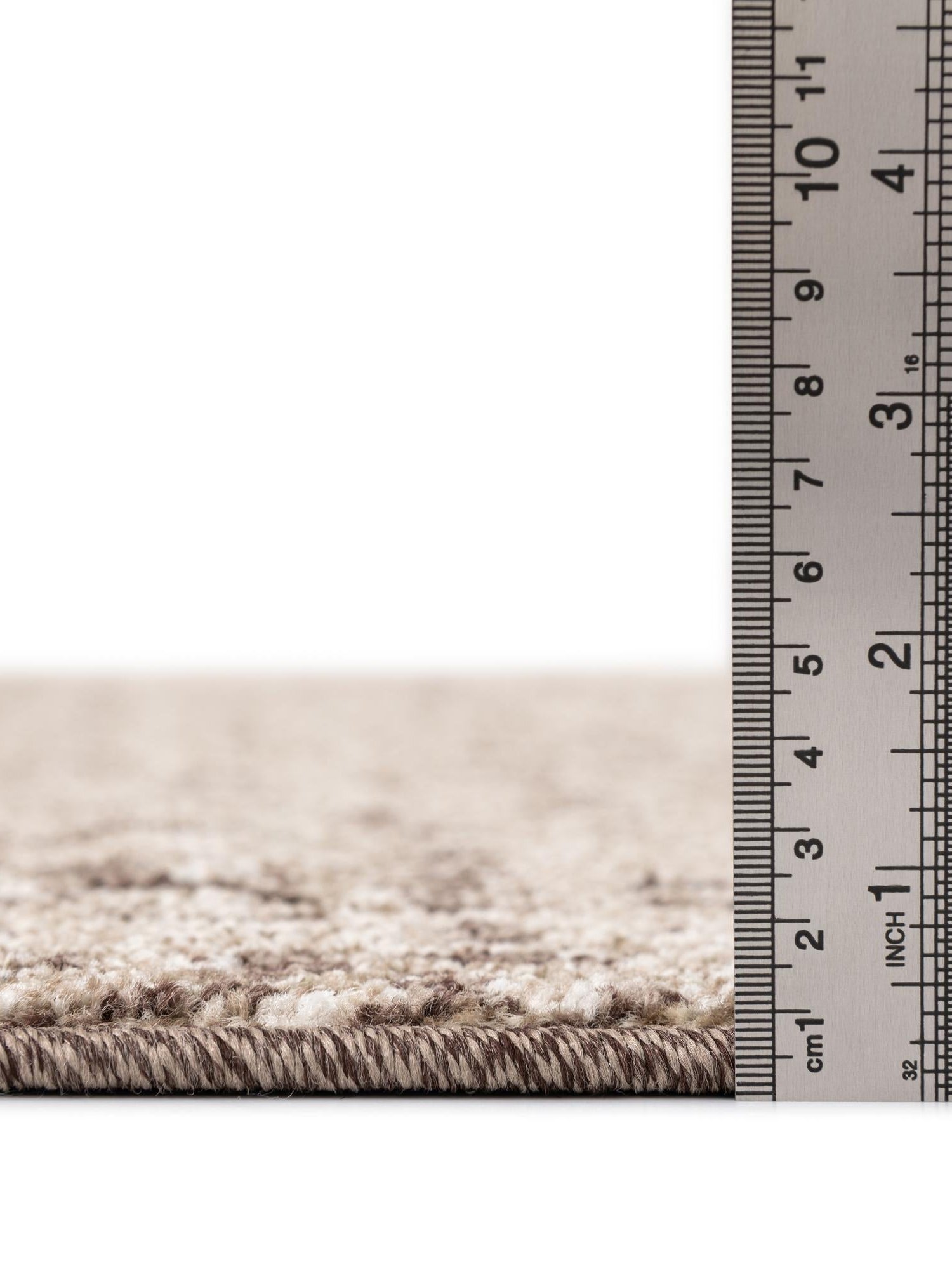 Brown 2' 7 x 10' Del Mar Runner Area Rug 100% Polypropylene Easy Clean Stain Resistant Vivid Modern Carpet Mat for Home Decor Interior Designing for Sale at Rug Engine