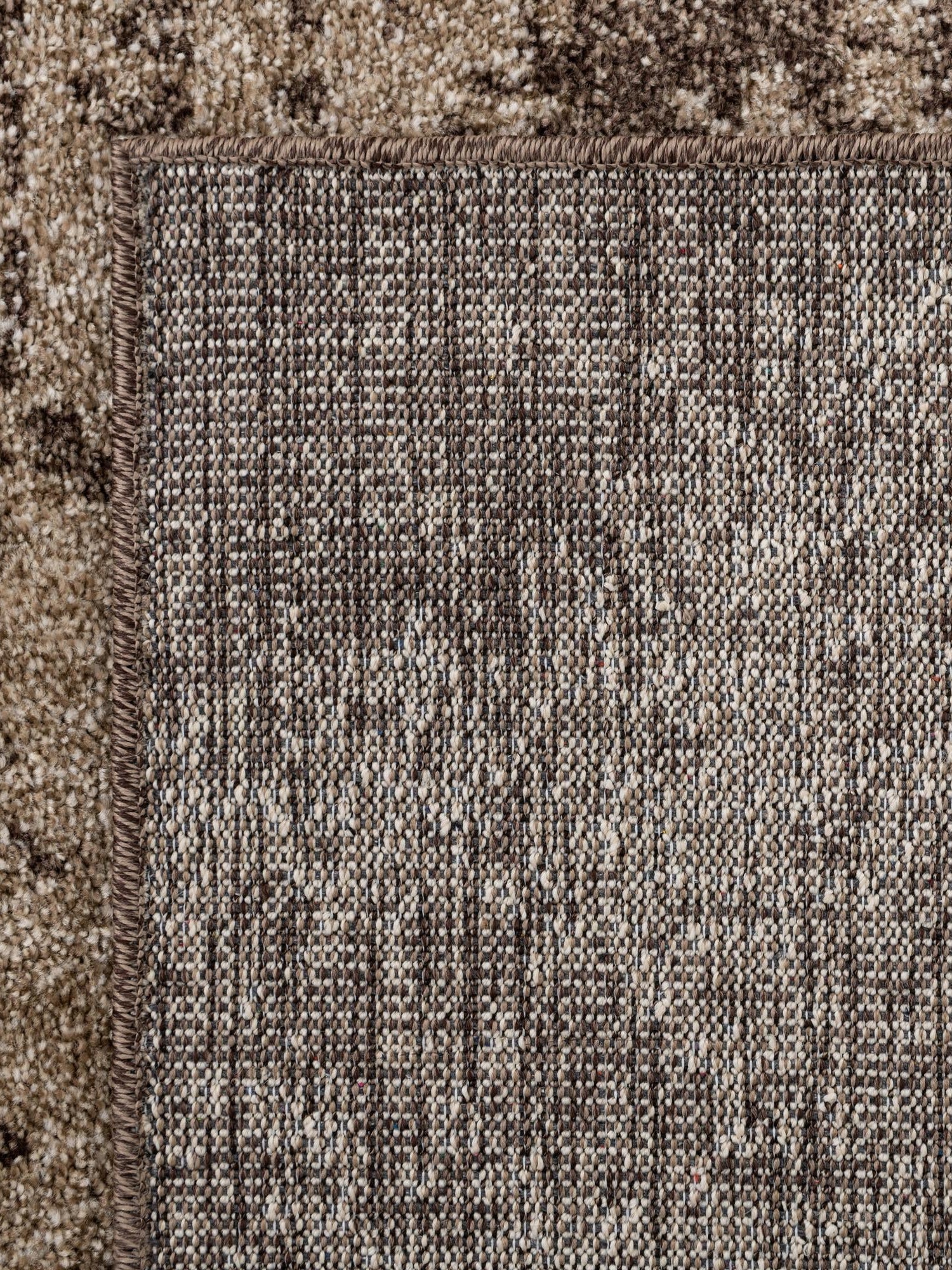 Brown 2' x 6' 1 Del Mar Runner Area Rug 100% Polypropylene Easy Clean Stain Resistant Vivid Modern Carpet Mat for Home Decor Interior Designing for Sale at Rug Engine