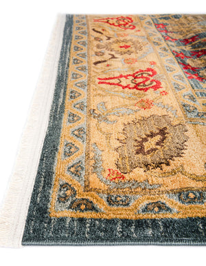 Navy Blue 10' x 13' 1 Sahand Rectangle Area Rug Affordable Easy Clean Traditional Design Durable Carpet for Home Interior Design Living Room Dining Office for Sale at Rug Engine