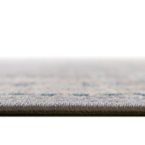 Gray 7' 3 x 7' 3 Salzburg Round Area Rug