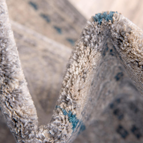 Gray 6' 1 x 6' 1 Salzburg Round Area Rug