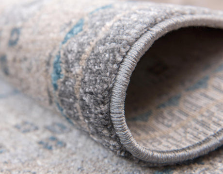 Gray 4' 1 x 6' 1 Salzburg Rectangle Area Rug