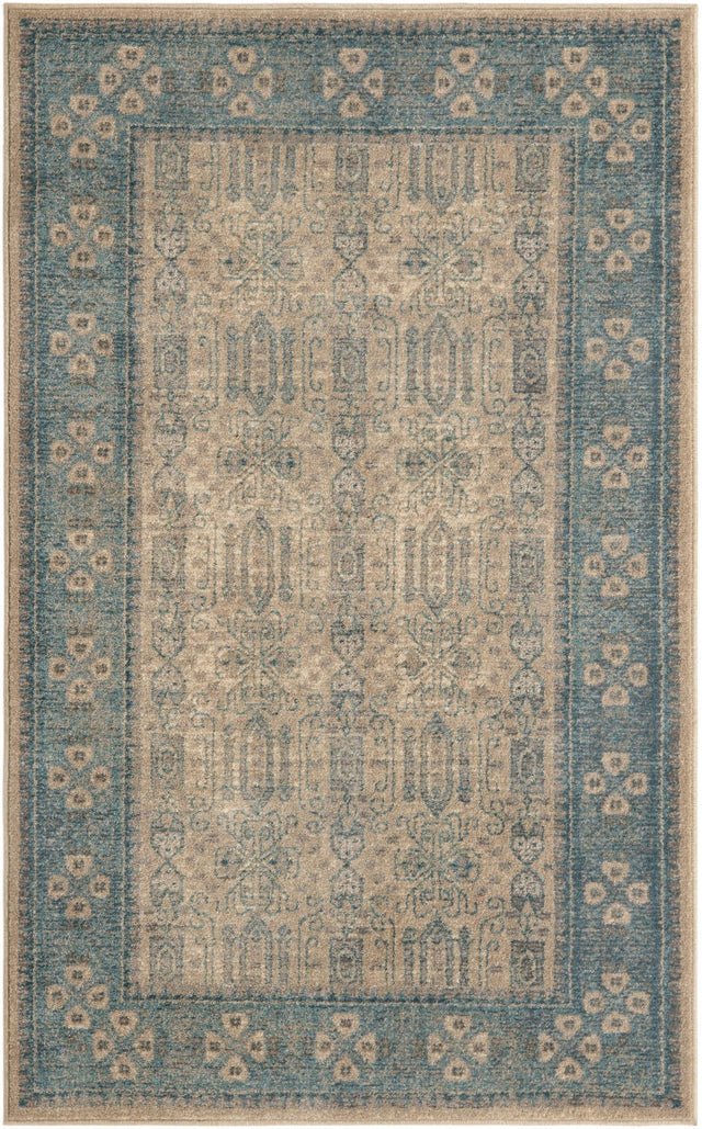 Beige 3' 3 x 5' 3 Salzburg Rectangle Area Rug