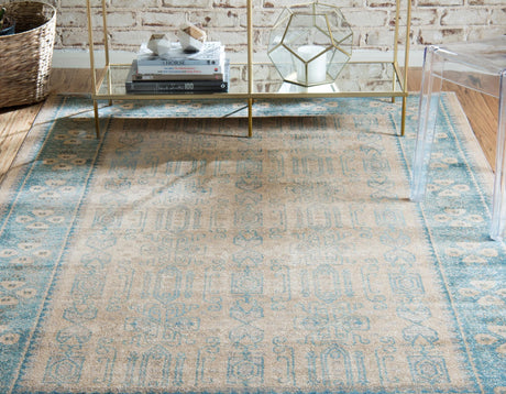 Beige 2' x 3' 1 Salzburg Rectangle Area Rug