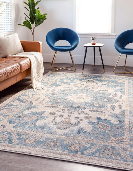 Cream 3' 3 x 5' 3 Salzburg Rectangle Area Rug