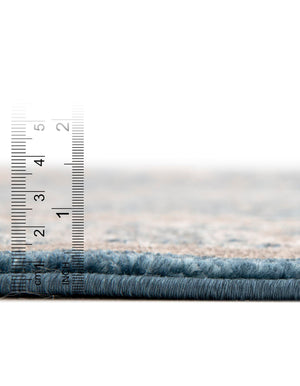 Light Blue 3' 3 x 5' 3 Salzburg Rectangle Area Rug