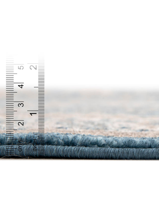 Light Blue 2' x 3' 1 Salzburg Rectangle Area Rug