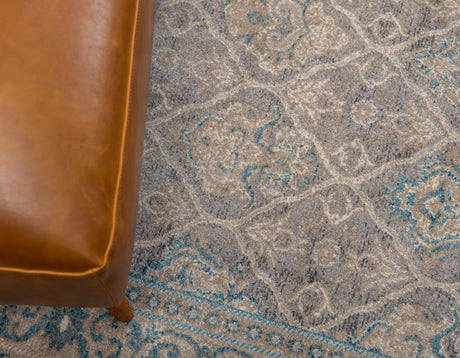 Gray 3' 3 x 5' 3 Salzburg Rectangle Area Rug