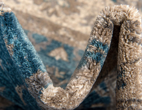 Light Blue 7' 1 x 10' Salzburg Rectangle Area Rug