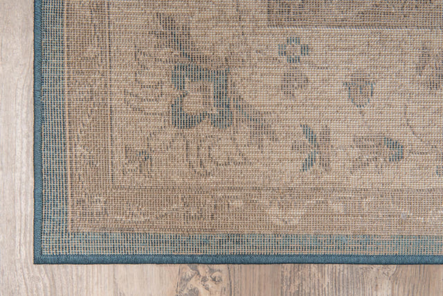 Light Blue 4' 1 x 6' 1 Salzburg Rectangle Area Rug