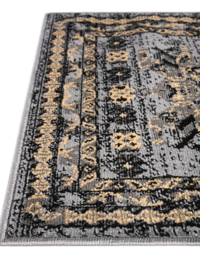 Gray 3' 1 x 16' 5 Taftan Runner Rug
