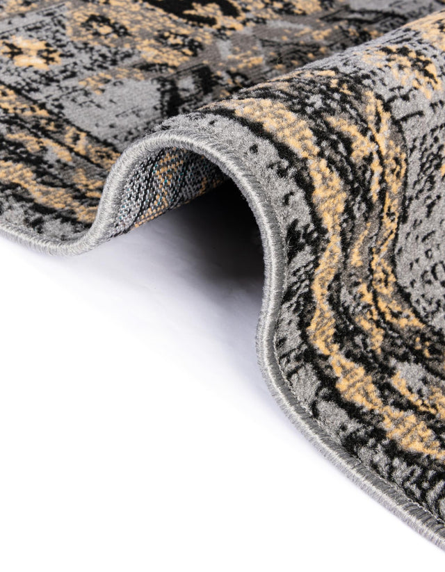 Gray 2' 7 x 10' Taftan Runner Area Rug