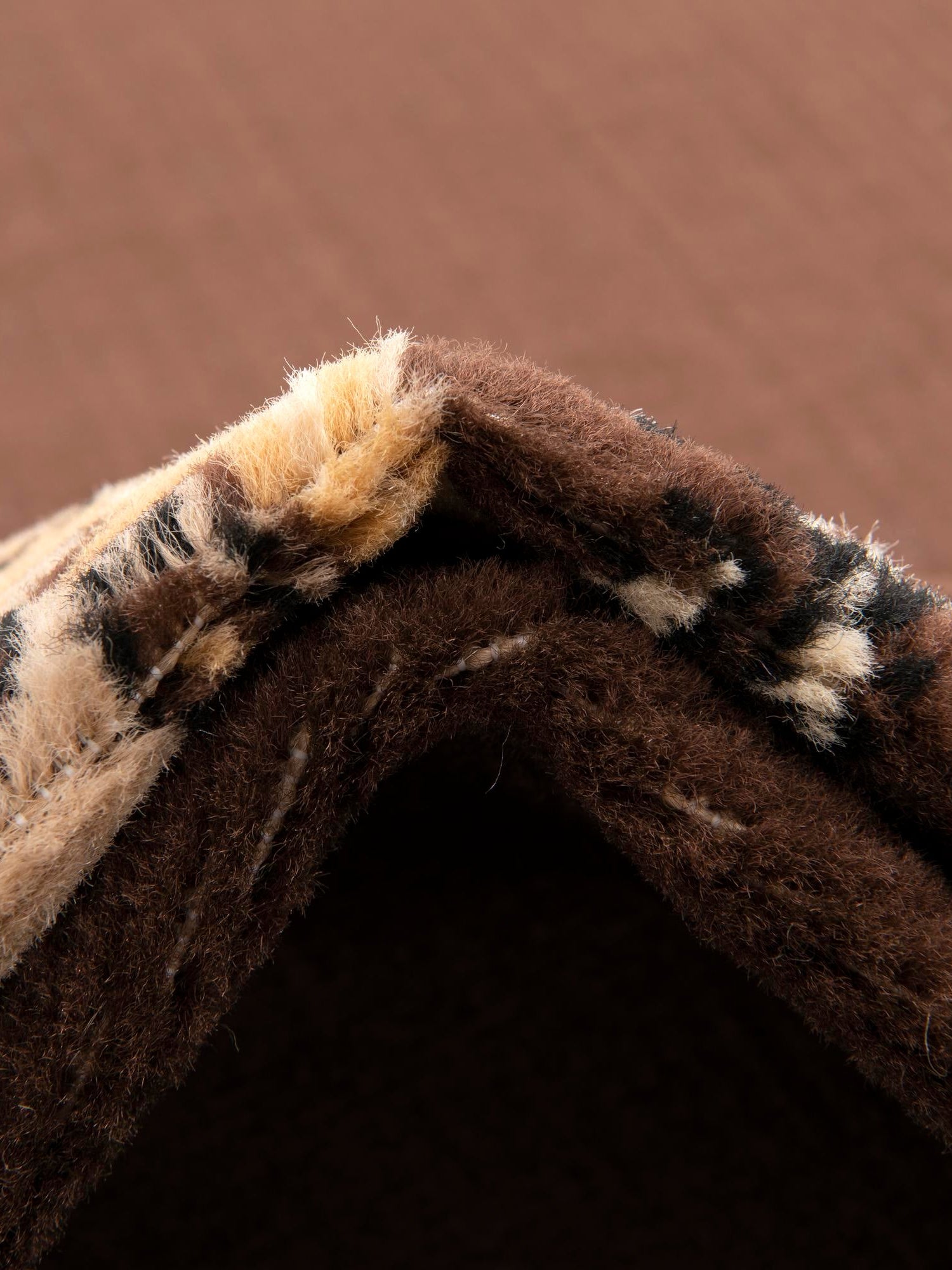 Brown 2' x 6' 1 Reza Runner Area Rug 100% Polypropylene Easy Clean Traditional Motif Classic Carpet for Home Interiors for Sale at Rug Engine