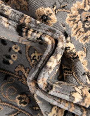 Gray 2' x 8' 2 Sialk Hill Runner Rug