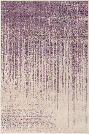 Purple 4' 1 x 6' 1 Del Mar Rectangle Area Rug 100% Polypropylene Easy Clean Stain Resistant Vivid Modern Carpet Mat for Home Decor Interior Designing for Sale at Rug Engine