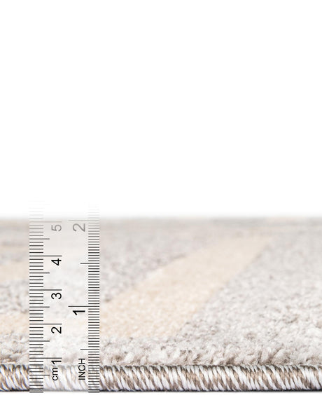 Gray 2' x 3' 1 Athens Rectangle Area Rug 100% Polypropylene With Cotton Backing Easy Clean Indoor Living Dining Room Bedroom Office Carpet for Sale at Rug Engine