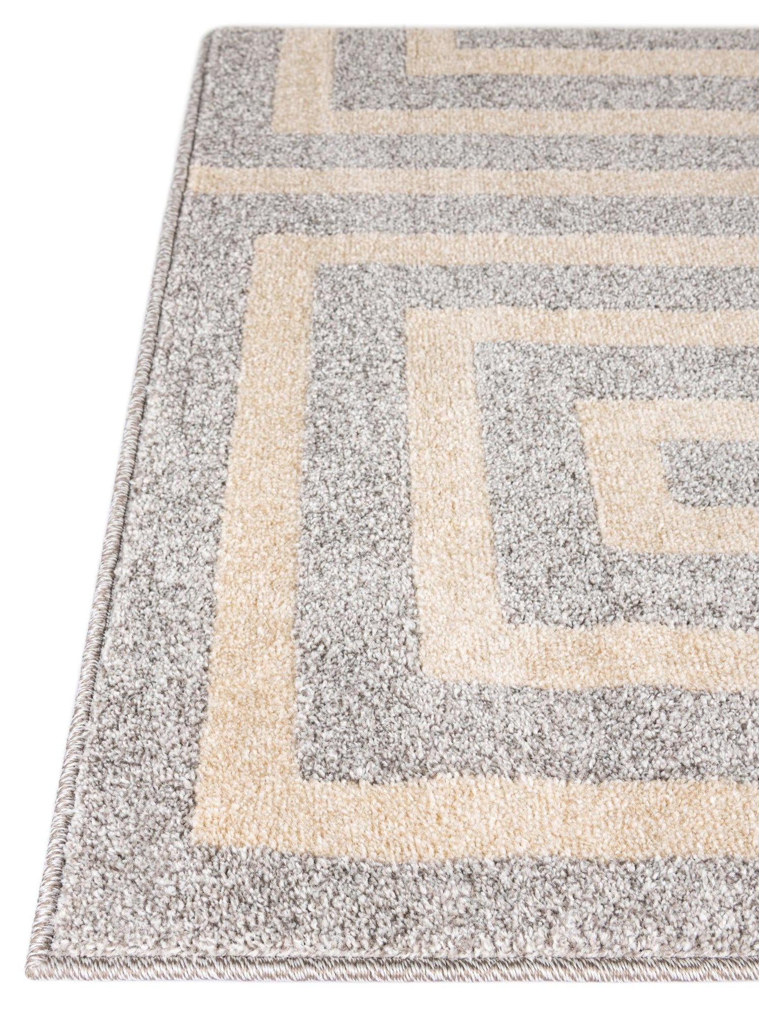 Gray 5' 3 x 8' Athens Rectangle Area Rug 100% Polypropylene With Cotton Backing Easy Clean Indoor Living Dining Room Bedroom Office Carpet for Sale at Rug Engine