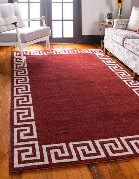 Terracotta 2' x 3' 1 Athens Rectangle Area Rug 100% Polypropylene With Cotton Backing Easy Clean Indoor Living Dining Room Bedroom Office Carpet for Sale at Rug Engine