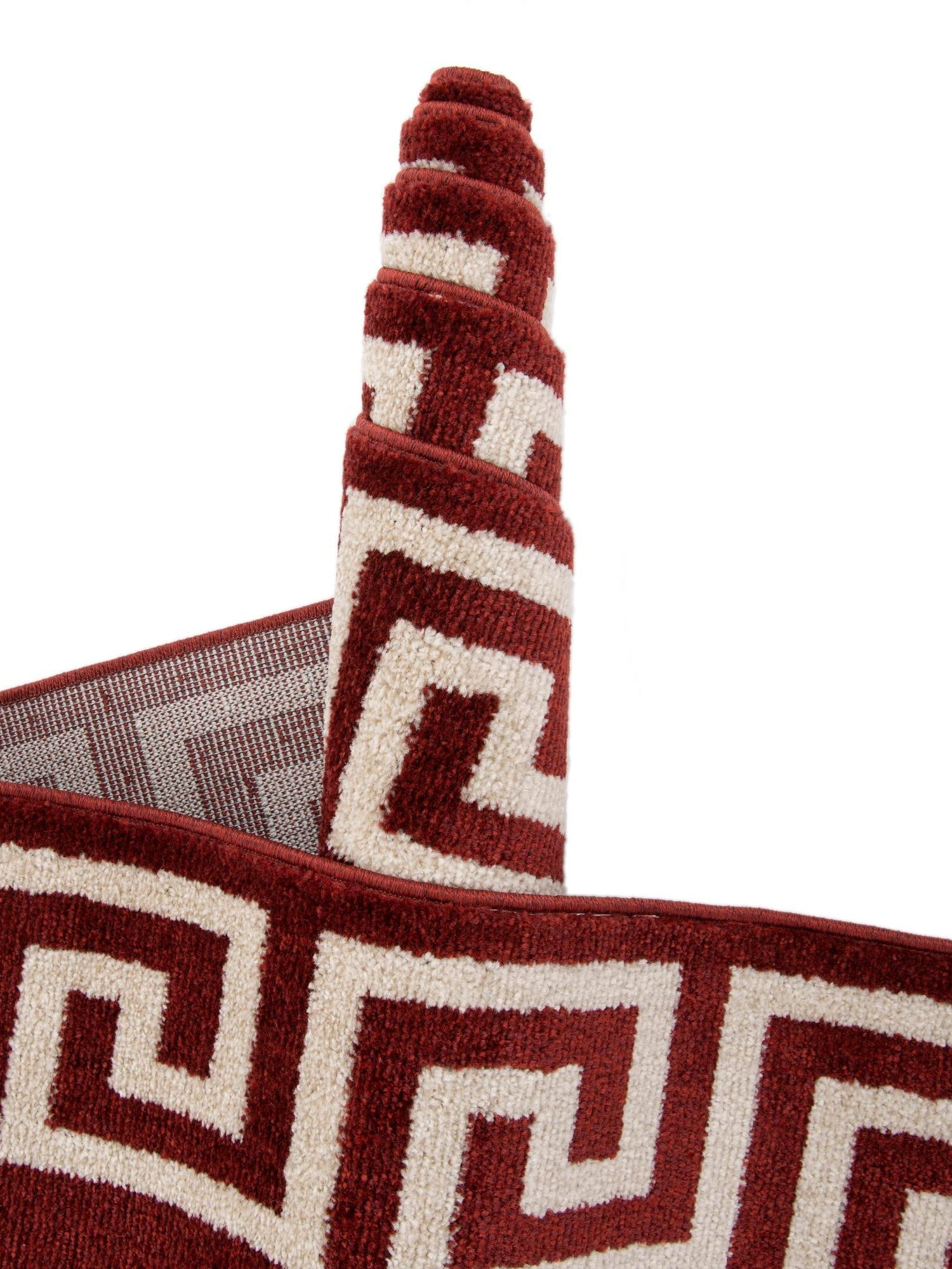 Terracotta 2' x 3' 1 Athens Rectangle Area Rug 100% Polypropylene With Cotton Backing Easy Clean Indoor Living Dining Room Bedroom Office Carpet for Sale at Rug Engine