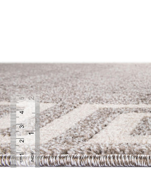 Gray 3' 1 x 5' 3 Athens Rectangle Area Rug 100% Polypropylene With Cotton Backing Easy Clean Indoor Living Dining Room Bedroom Office Carpet for Sale at Rug Engine