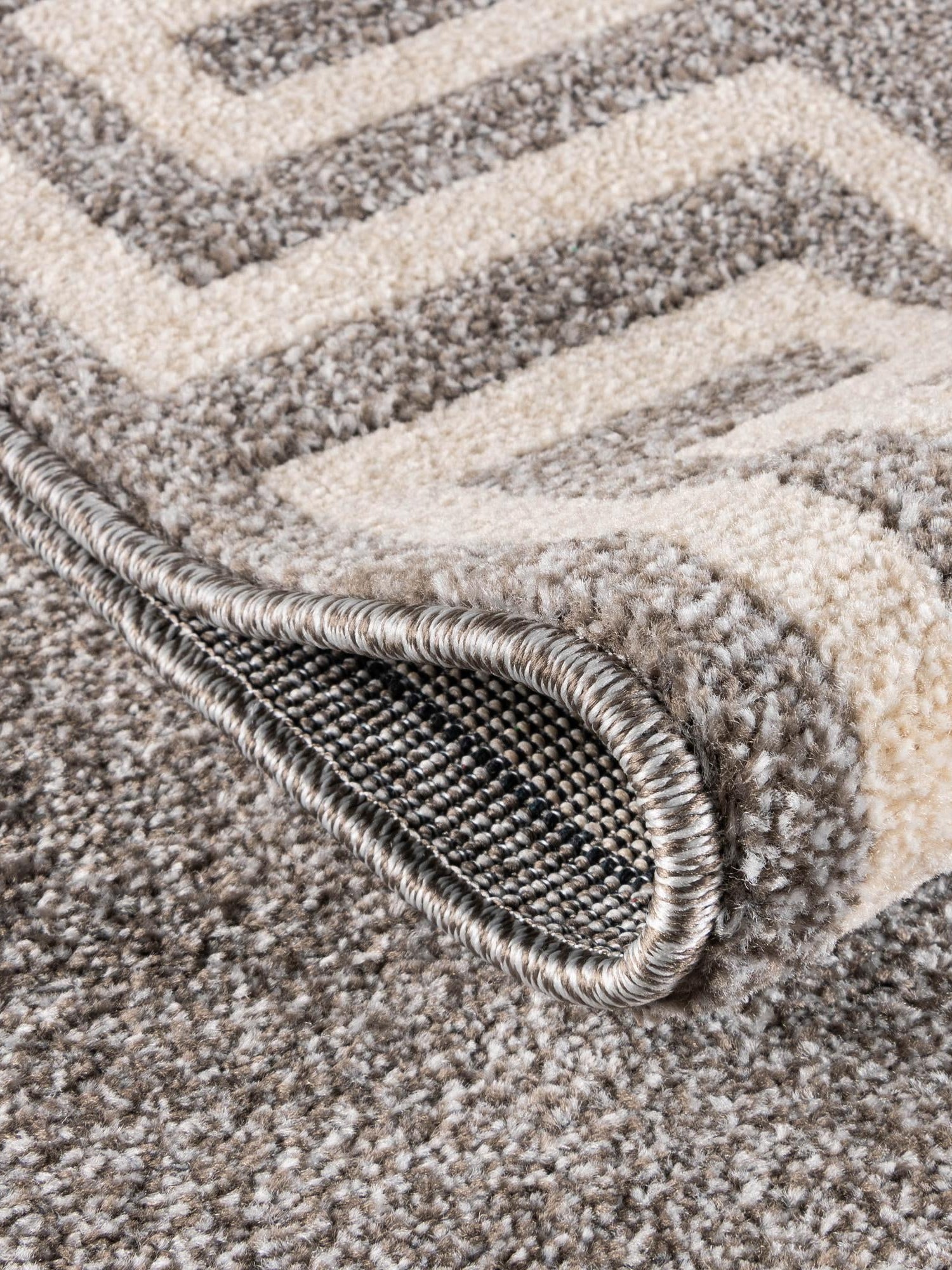 Gray 9' x 12' Athens Rectangle Area Rug 100% Polypropylene With Cotton Backing Easy Clean Indoor Living Dining Room Bedroom Office Carpet for Sale at Rug Engine