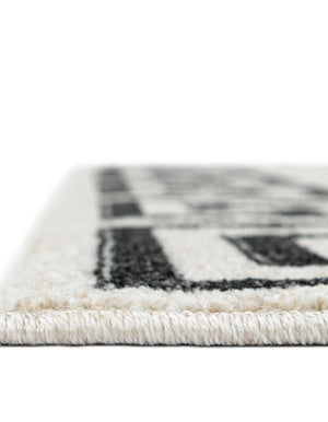 Beige and Gray 3' 1 x 5' 3 Athens Rectangle Area Rug 100% Polypropylene With Cotton Backing Easy Clean Indoor Living Dining Room Bedroom Office Carpet for Sale at Rug Engine