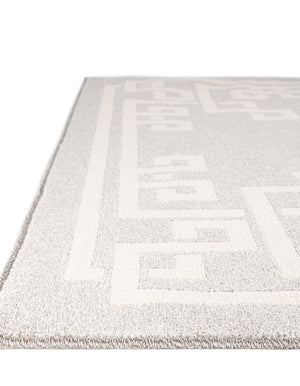 Gray 3' 3 x 5' 3 Athens Rectangle Area Rug 100% Polypropylene With Cotton Backing Easy Clean Indoor Living Dining Room Bedroom Office Carpet for Sale at Rug Engine