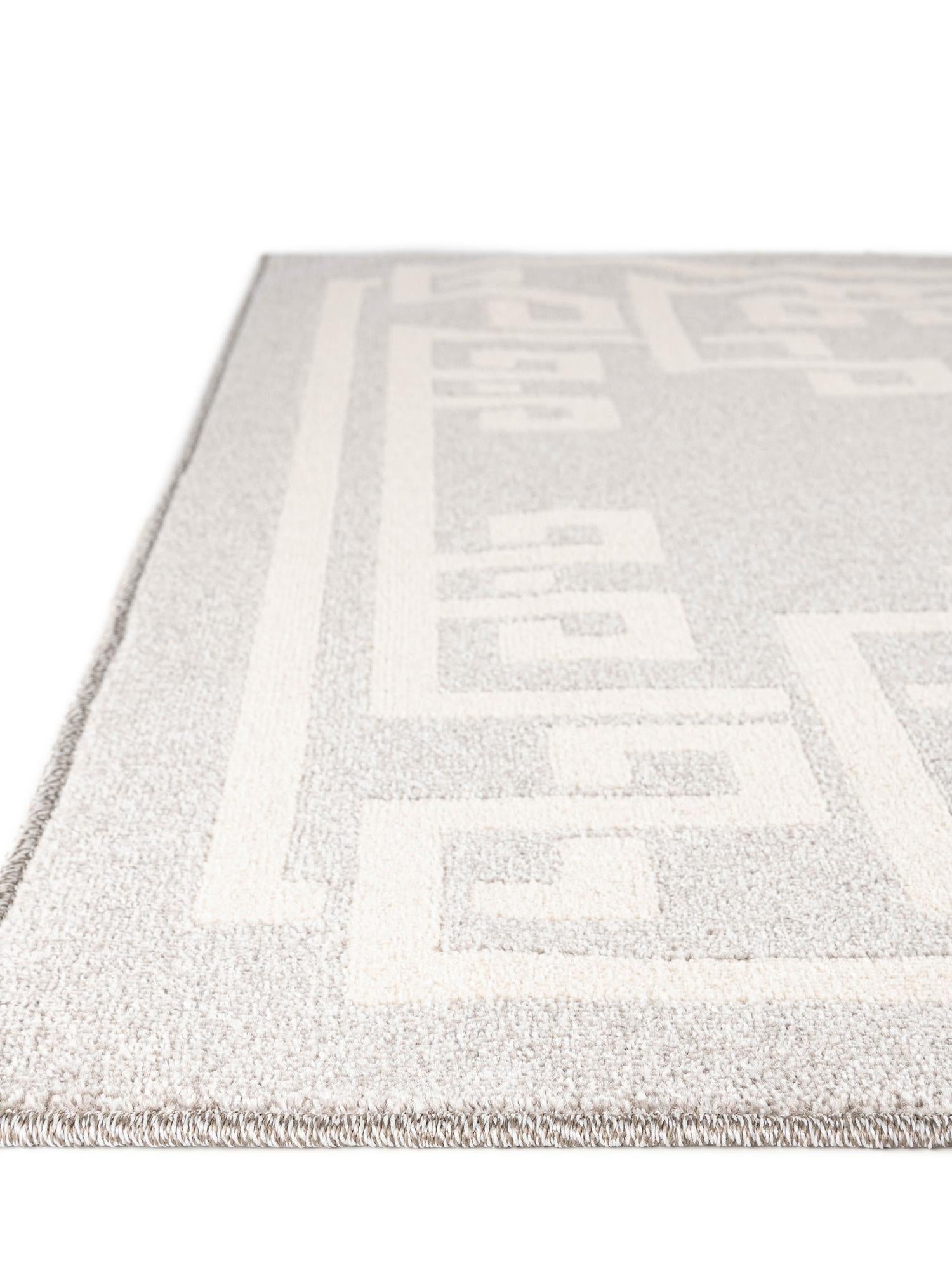 Gray 7' 1 x 10' Athens Rectangle Area Rug 100% Polypropylene With Cotton Backing Easy Clean Indoor Living Dining Room Bedroom Office Carpet for Sale at Rug Engine