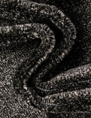 Black 3' 1 x 5' 3 Athens Rectangle Area Rug 100% Polypropylene With Cotton Backing Easy Clean Indoor Living Dining Room Bedroom Office Carpet for Sale at Rug Engine