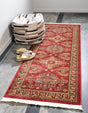 Red 2' 7 x 10' Sahand Runner Area Rug Affordable Easy Clean Traditional Design Durable Carpet for Home Interior Design Living Room Dining Office for Sale at Rug Engine