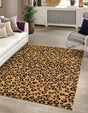 Light Brown 10' x 14' 1 Wildlife Rectangle Area Rug Animal Print Safari Jungle Inspired Carpet for Unique Modern Interior Design for Sale at Rug Engine