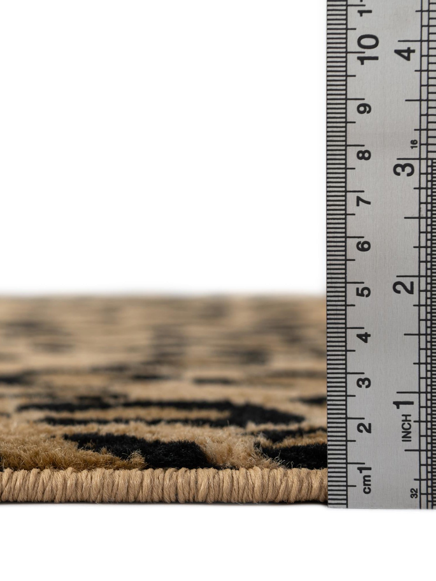 Light Brown 6' 1 x 9' Wildlife Rectangle Area Rug Animal Print Safari Jungle Inspired Carpet for Unique Modern Interior Design for Sale at Rug Engine