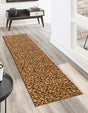 Light Brown 2' 7 x 10' Wildlife Runner Area Rug Animal Print Safari Jungle Inspired Carpet for Unique Modern Interior Design for Sale at Rug Engine