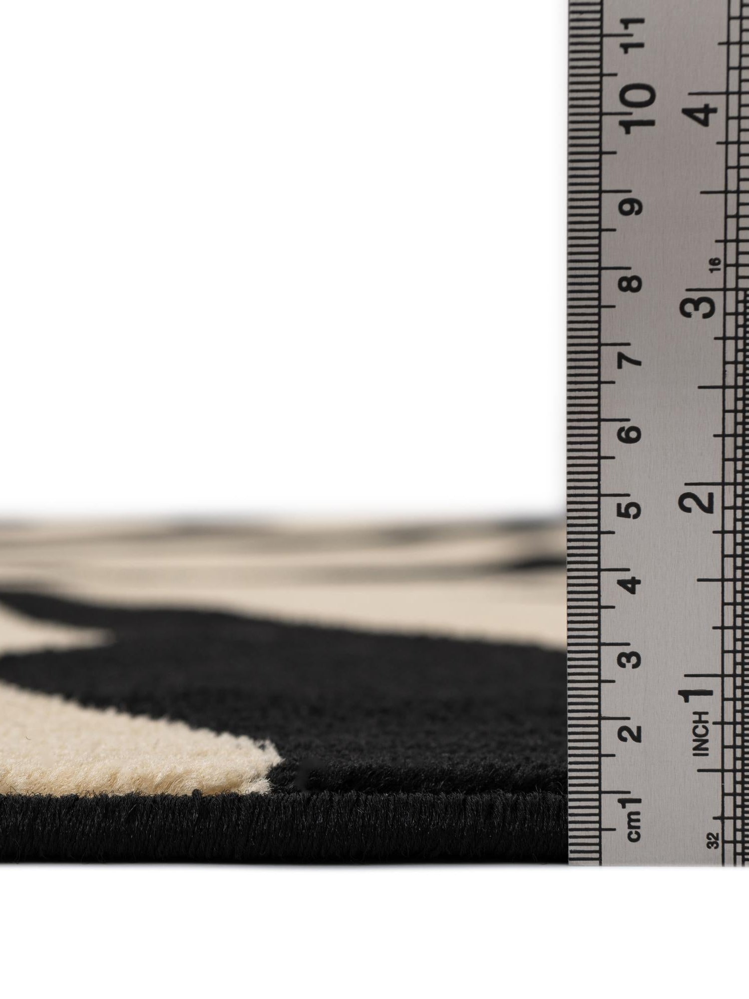 Ivory 6' 1 x 9' Wildlife Rectangle Area Rug Animal Print Safari Jungle Inspired Carpet for Unique Modern Interior Design for Sale at Rug Engine