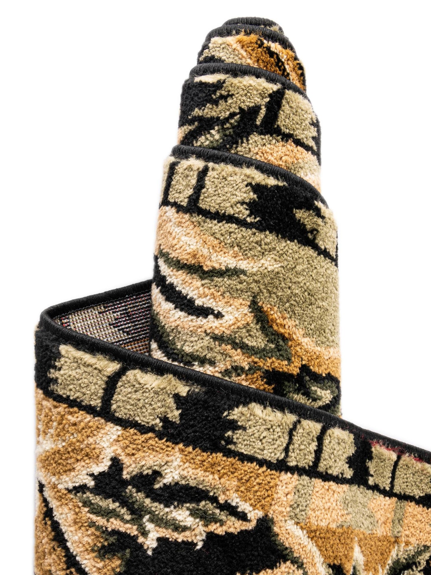 Black 13' 1 x 13' 1 Barnyard Round Area Rug 100% Polypropylene With Cotton Backing Traditional Cottage Rustic Classical Carpet for Living Office Bedroom Dining Room Easy to Clean Long Lasting & Durable Decor for Sale at Rug Engine