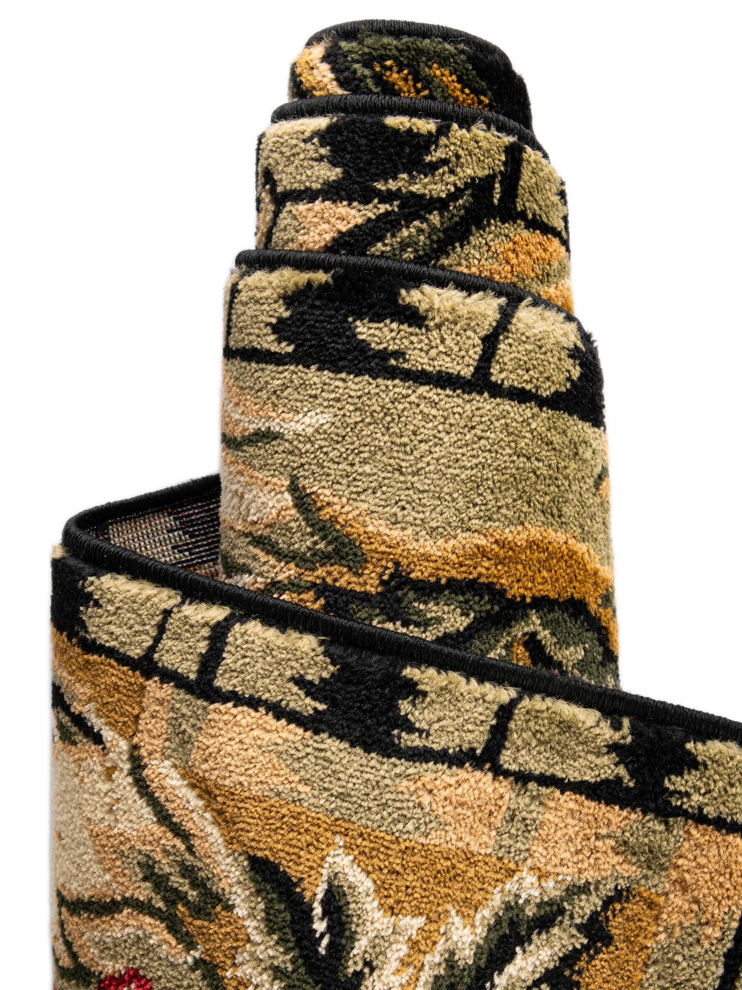 Cream 7' 1 x 7' 1 Barnyard Round Area Rug 100% Polypropylene With Cotton Backing Traditional Cottage Rustic Classical Carpet for Living Office Bedroom Dining Room Easy to Clean Long Lasting & Durable Decor for Sale at Rug Engine