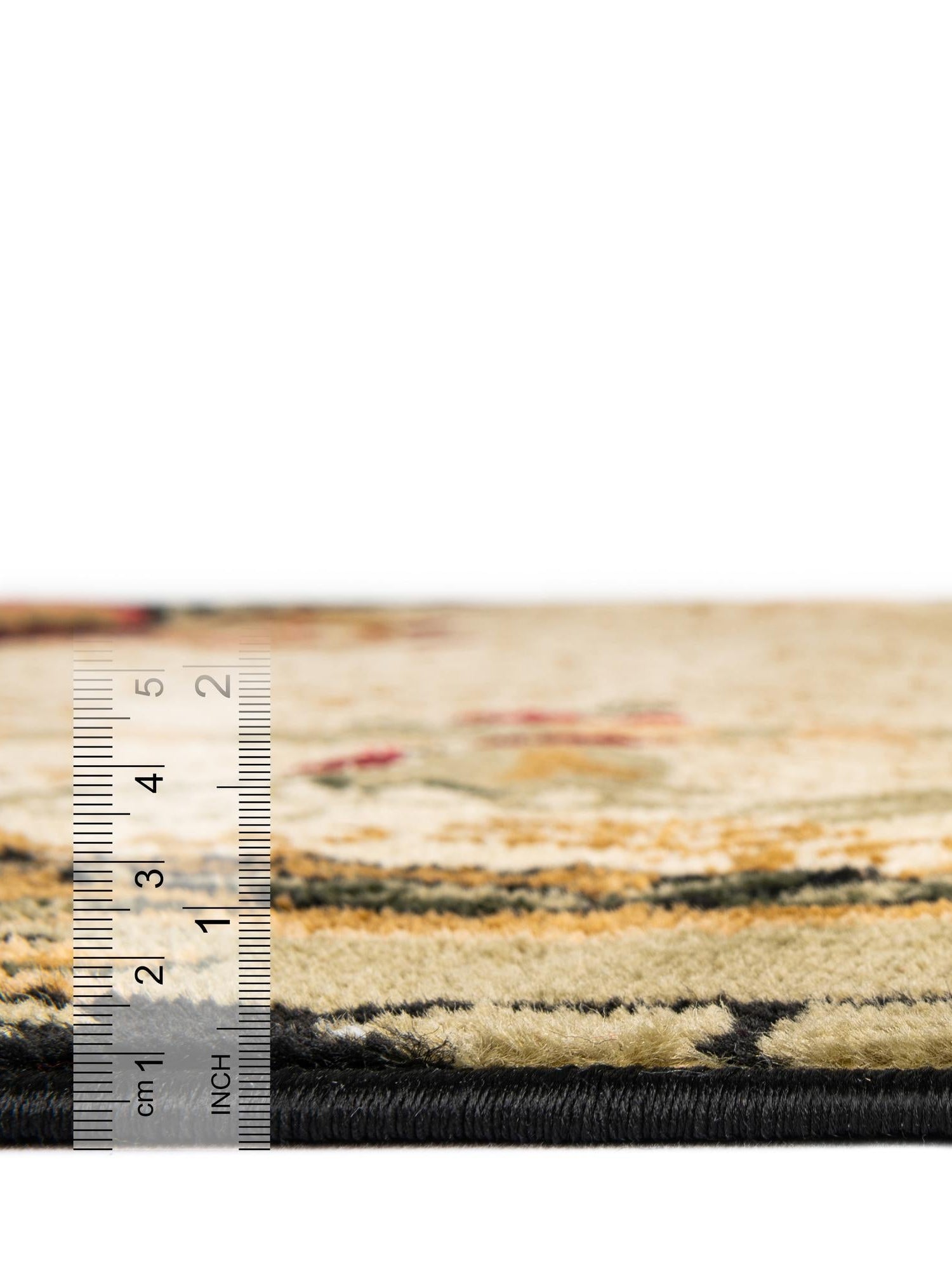 Cream 7' 10 x 11' Barnyard Rectangle Area Rug 100% Polypropylene With Cotton Backing Traditional Cottage Rustic Classical Carpet for Living Office Bedroom Dining Room Easy to Clean Long Lasting & Durable Decor for Sale at Rug Engine