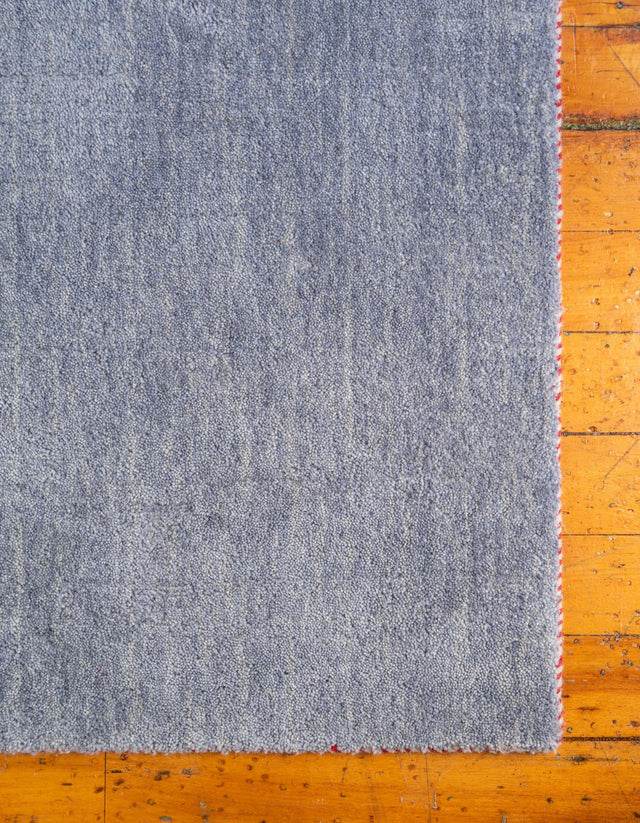 Gray 2' 7 x 16' 5 Solid Gava Runner Area Rug 100% High Quality All Natural Wool Minimalist Carpet for Modern Home Interior Design for Sale at Rug Engine