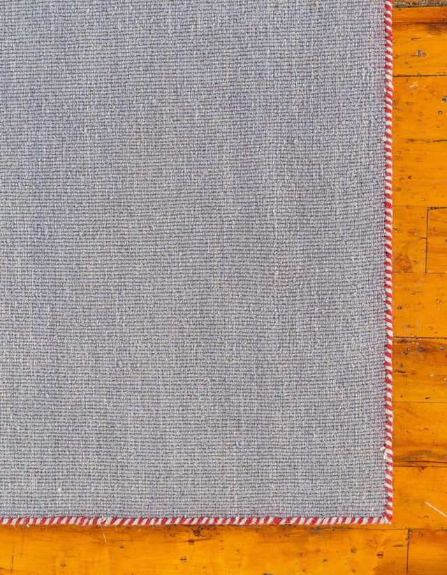 Gray 2' 7 x 16' 5 Solid Gava Runner Area Rug 100% High Quality All Natural Wool Minimalist Carpet for Modern Home Interior Design for Sale at Rug Engine