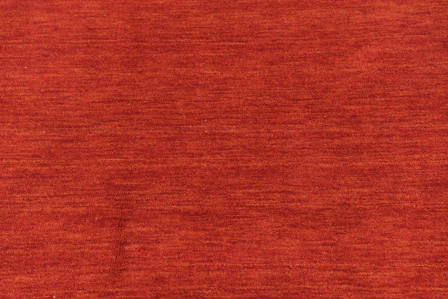 Terracotta 10' x 10' Solid Gava Square Area Rug 100% High Quality All Natural Wool Minimalist Carpet for Modern Home Interior Design for Sale at Rug Engine