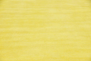 Yellow 10' x 10' Solid Gava Round Rug