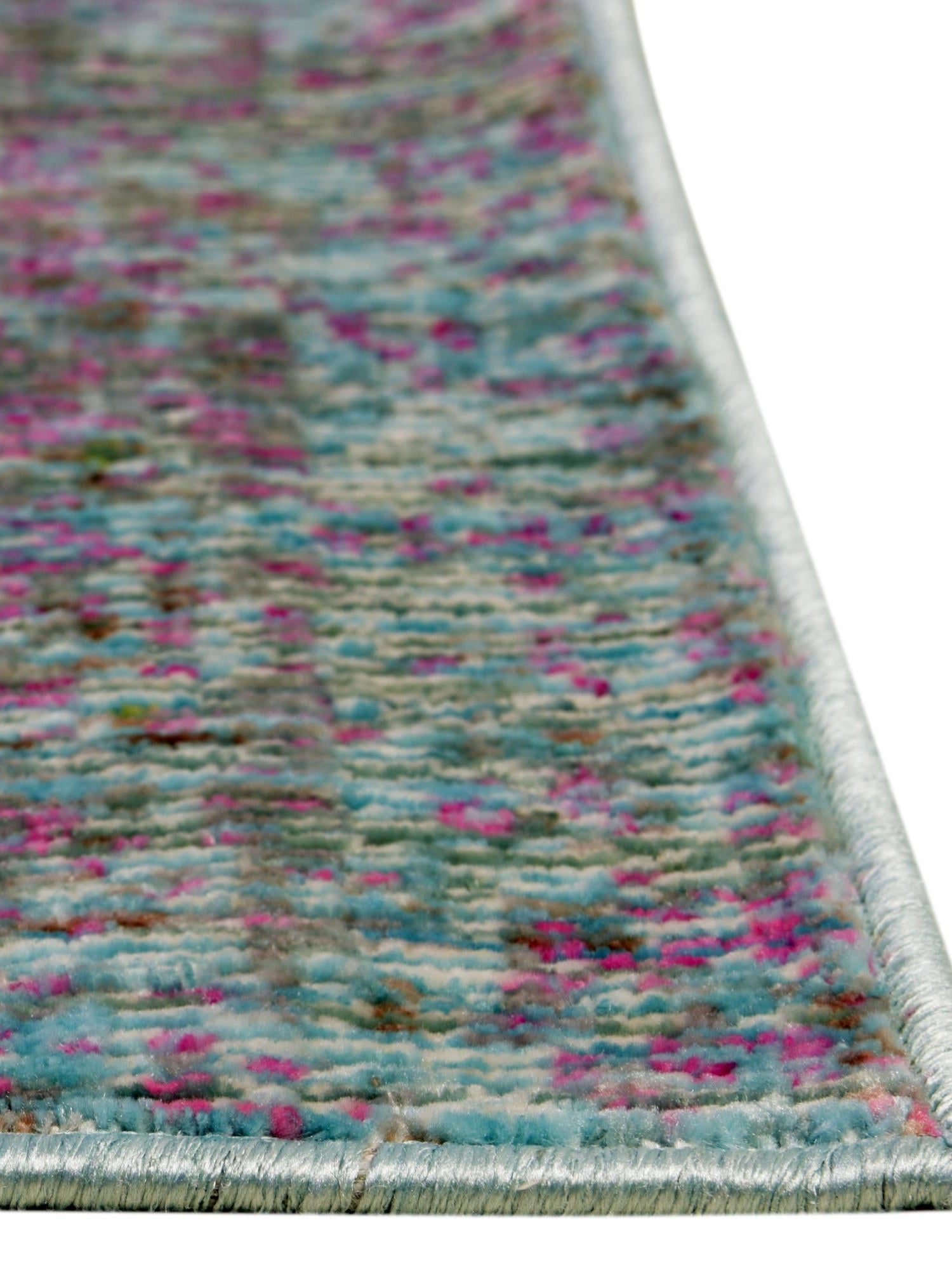 Light Blue 7' 1 x 10' Austin Rectangle Area Rug 100% Polyester Durable Cotton Backing Living Dining Room Bedroom Office Vintage Decor Carpet for Sale at Rug Engine