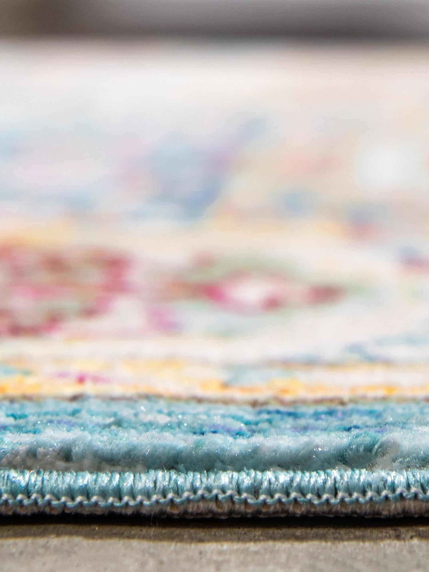 Blue 10' x 13' 1 Austin Rectangle Area Rug 100% Polyester Durable Cotton Backing Living Dining Room Bedroom Office Vintage Decor Carpet for Sale at Rug Engine