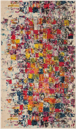 Multicolor 3' 3 x 5' 3 Estrella Rectangle Rug