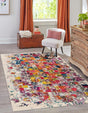Multicolor 7' 1 x 10' Estrella Rectangle Rug
