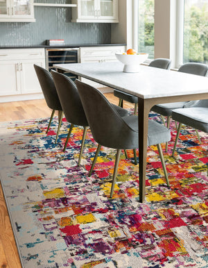 Multicolor 7' 1 x 10' Estrella Rectangle Rug