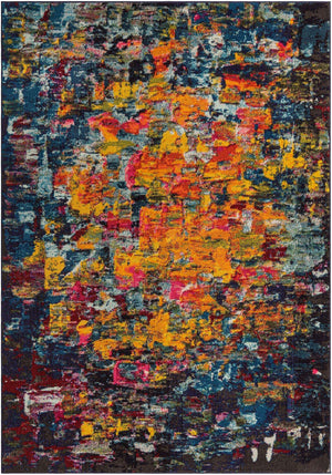 Multicolor 7' 1 x 10' Estrella Rectangle Rug