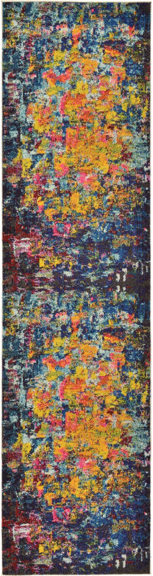 Multicolor 3' x 10' Estrella Runner Rug